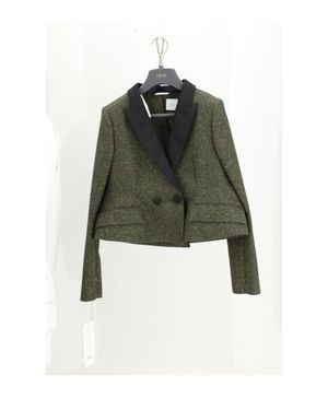 Dior Dior Tweed Light Jkt - Green