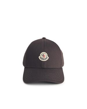 Moncler Cotton Cap - Black