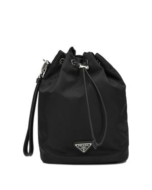Prada Speedrock Clutch - Black