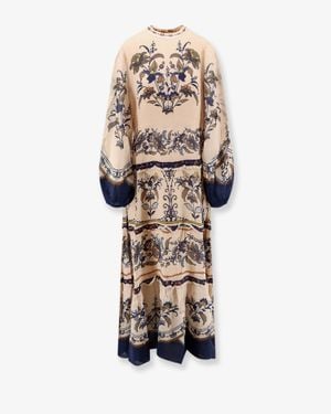 FARM Rio Liz Viscose Long Dress - White