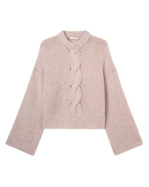 Fedeli "Diaspro" Crewneck Jumper - Pink