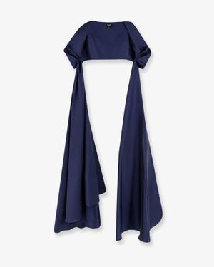 Lavi Satin Stole Beverello - Blue