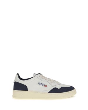Autry Medalist Low Sneakers/Denim - White
