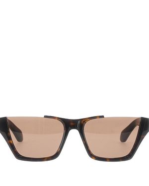 Alaïa Acetate Sunglasses - Brown