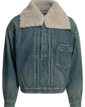Kapital 1St Jkt Anorak Denim Jacket - Grey