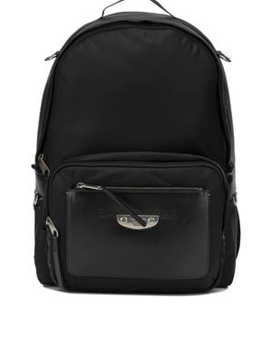 Balenciaga "Sleek" Casual Backpack - Black