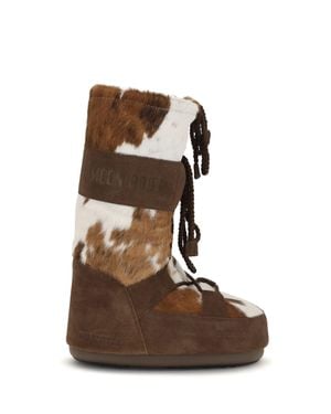 Moon Boot Icon Archive 1985 Pony Hair Boots/Cocoa - Brown