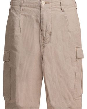 Nonnative Linen Cargo Shorts - Natural