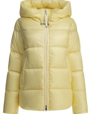 Moncler "Serittes" Short Down Jacket - Yellow