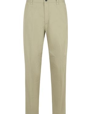 Lanvin 'Biker' Cotton Trousers - Natural