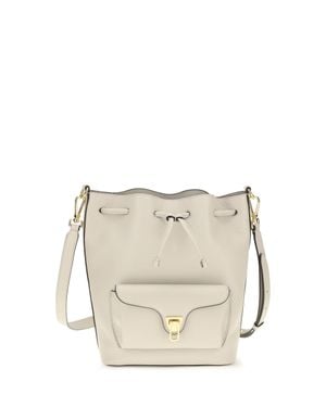 Coccinelle Beat Generation Eucalipto Handbag - White