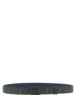 Fendi Reversible Ff Belt - Black