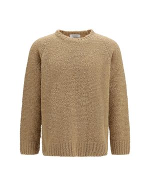 Laneus Crewneck Jumper Camel - Natural