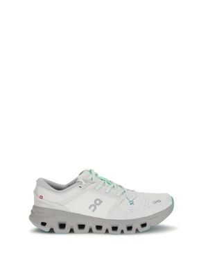 On Shoes Cloud X 5 Training Trainers Frost Alloy - White