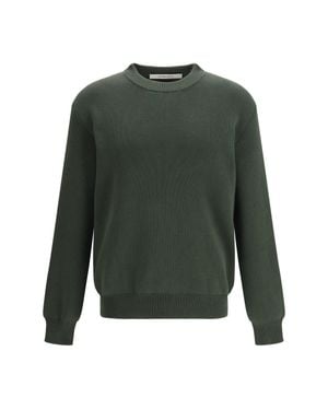 Golden Goose Ribbed-Knit Jumper - Green