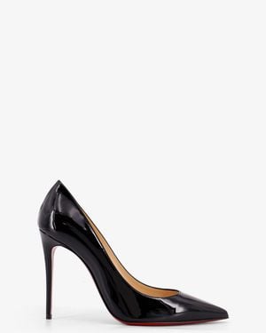 Christian Louboutin Kate Patent Leather Court Shoes - Black