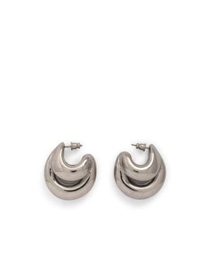 Panconesi Double Blow Up Earrings - Metallic