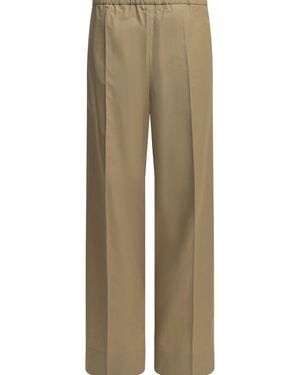 Moncler Casual Cotton Pants - Natural