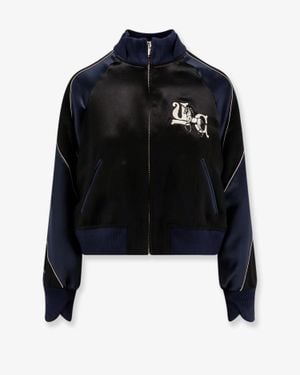 Undercover Satin Bomber Jacket - Black