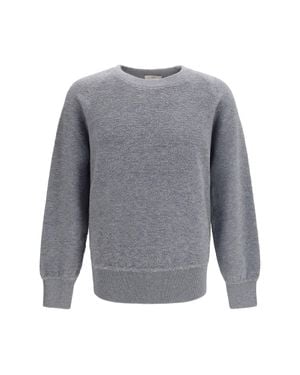 Piacenza Cashmere Crewneck Jumper - Grey