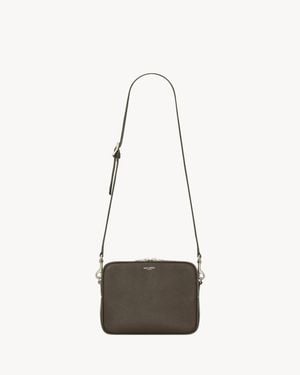 Saint Laurent Small Crossbody Bag Goat Leather - White