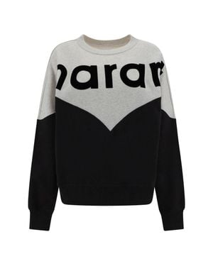 Isabel Marant Marant Etoile Cotton Houston Sweatshirt - Black