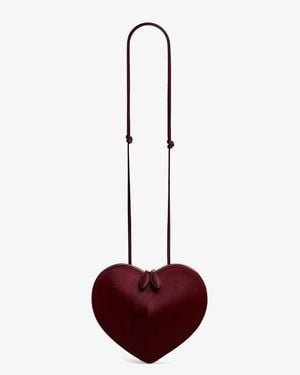 Alaïa Le Coeur Pony Skin Shoulder Bag - Red