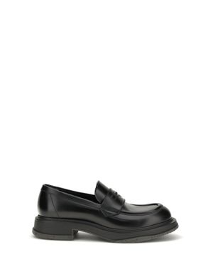 Gucci Logo Loafers - Black