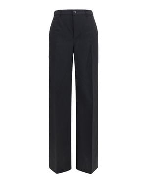 Rick Owens Tailored Wide-Leg Trousers - Blue