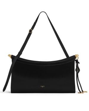 Alaïa Alaïa Le Click Pocket 35 Medium Shoulder Bag - Black