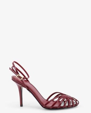 ALEVI Blake 95 Patent Leather Sandals - Pink