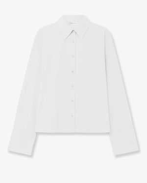 Frankie Shop Tila Organic Cotton Shirt - White