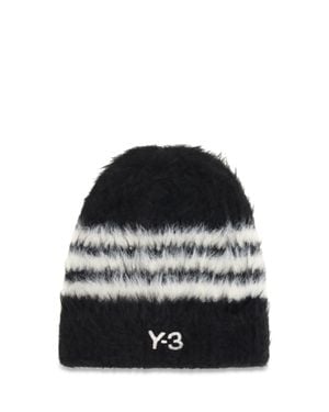 Y-3 Beanie Stripes - Black