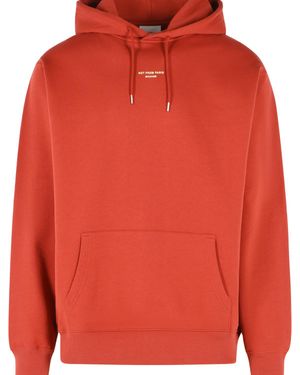 Drole de Monsieur Brick Cotton Sweatshirt - Orange