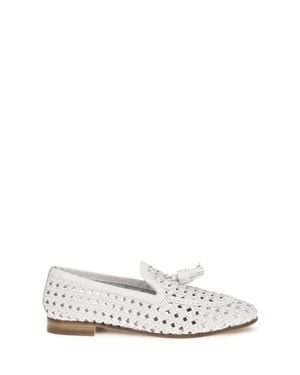 Fratelli Rossetti Leather Loafers - White