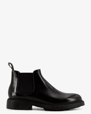 Doucal's Leather Boots - Black