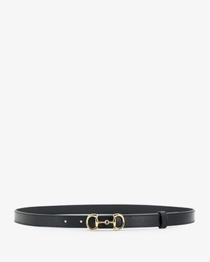 Gucci Leather Belt - White