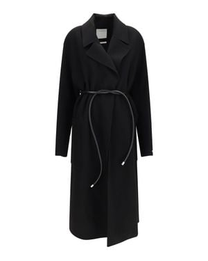 Max Mara Zannata Oversized Wool Coat - Black
