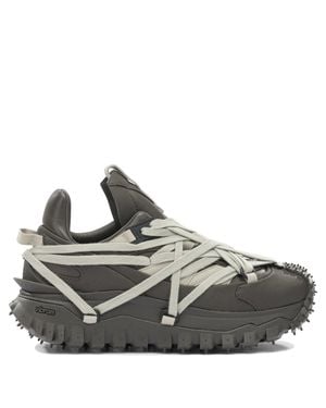 Rick Owens Trailgrip Megalace X Moncler Sneakers - Gray