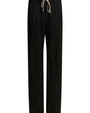 Rick Owens Dietrich Drawstring Pants - Black