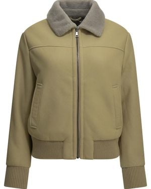 Semler Shearling Jacket - Green