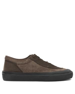 Stone Island Low-Top Suede Trainers - Brown