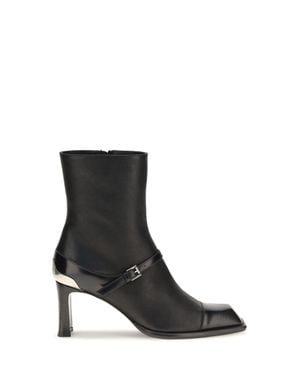 McQueen Niko Ankle Boots - Black