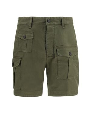 DSquared² Sexy Cargo Short - Green