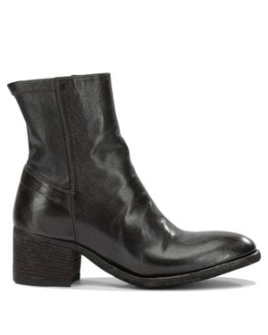 Officine Creative Denner 127 Ankle Boots - Black
