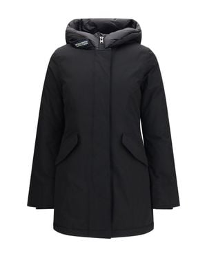 Woolrich Hooded Padded Arctic Parka - Black