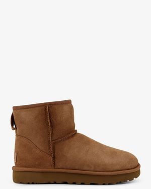 UGG Classic Mini Ii Suede Ankle Boots - Brown