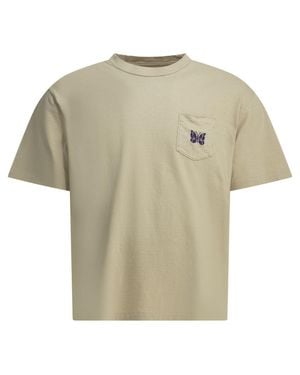 Needles "Pocket Tee" Crew-Neck T-Shirt - White
