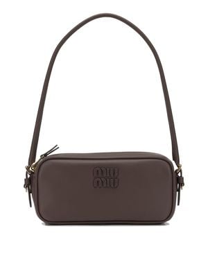 Miu Miu Small Shoulder Bag - Grey