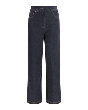 Max Mara Pure Ribes Trousers - Blue